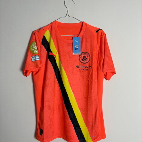 Manchester City Ederson 31 jersey, 2025 Club World Cup goalkeeper kit, size M