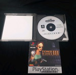 Tomb Raider 3 Platinum used, complete with manual, broken case