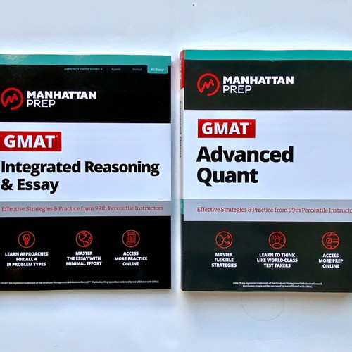 2 Volumes GMAT Manhattan Prep Strategy Guides new