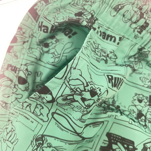 Puma boys' swimwear like new, green, size 11-12 years