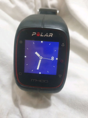 Polar M400 GPS αθλητικό ρολόι σε μαύρο