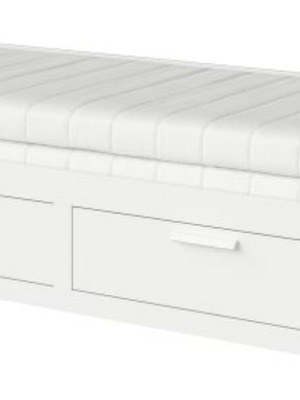 IKEA sofa bed with storage drawers, like new