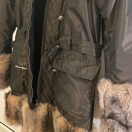Samas jacket new with real fur