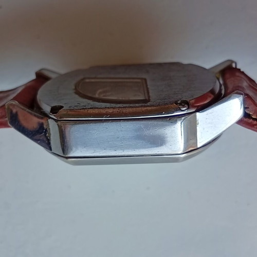 Mechanical watch with hidden erotic scene used