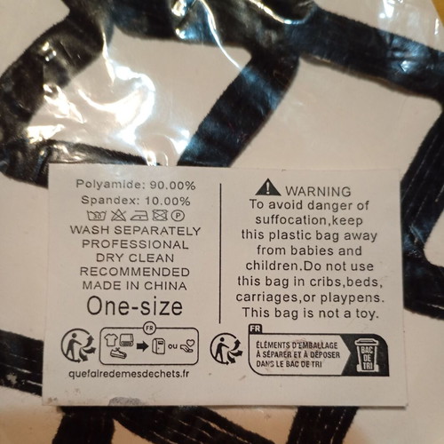 Fashion tights new, one size, black