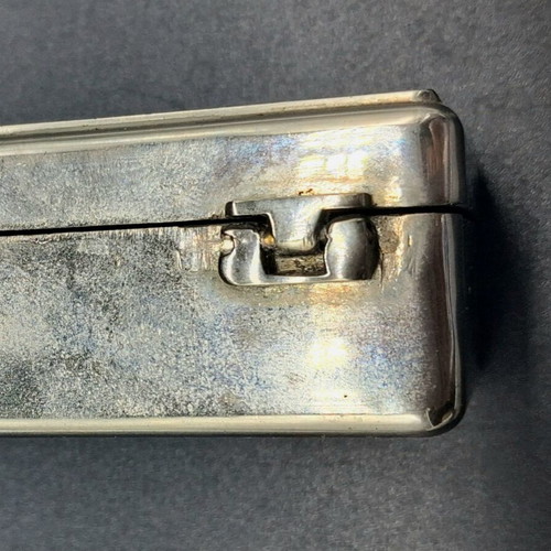 Vintage M. Hohner Piccolo Harmonica C Moll used with velvet case
