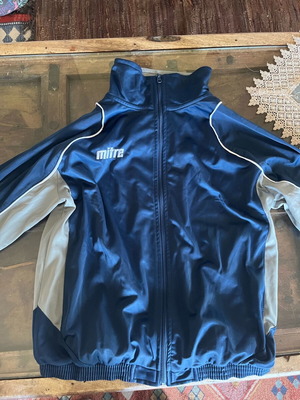 Mitre sports jacket like new, blue, size L