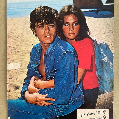 The Sweet Ride 1968 vintage lobby card with Jacqueline Bisset & Michael Sarrazin