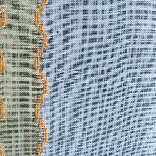 Vintage tablecloth from Crete handmade
