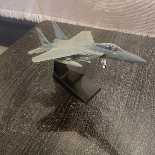 F-15 model 1:100 US Strike Eagle metal alloy, new