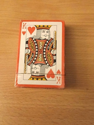 Plastic playing cards new