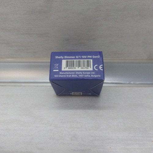 Shelly Dimmer 0/1-10V PM Gen3 smart dimmer with Wi-Fi & Bluetooth