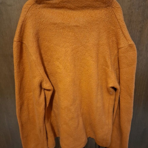 Woolen sweater orange like new, size S