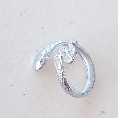 Ring stainless steel 304 with titanium coating, like new, adjustable