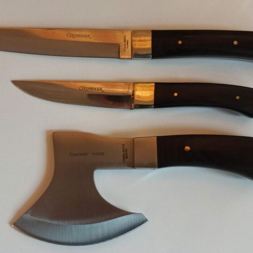 Russian knives new stainless steel 65x13 set of 3