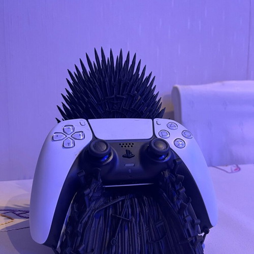 PS5 DualSense Controller Stand 3D Printed New Iron Throne Style