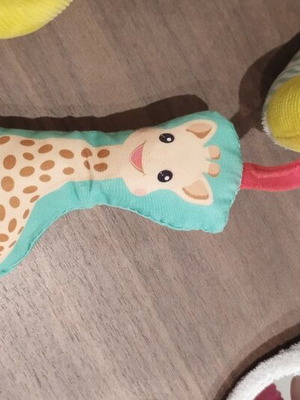 Sophie La Girafe Σπιράλ Παιχνίδι μωρού σαν καινούργιο για καρότσι και κούνια