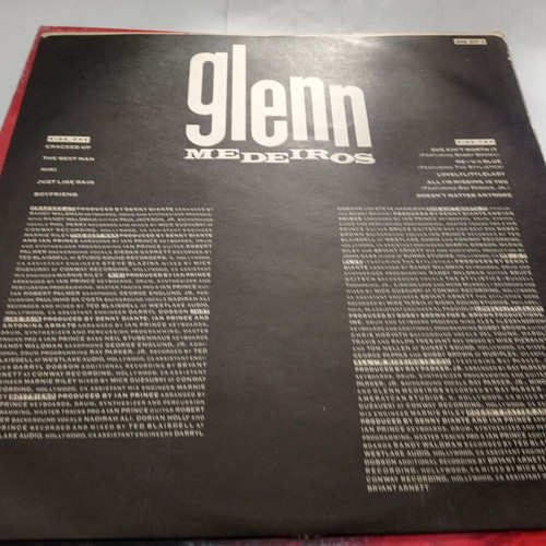 Glenn Medeiros vinyl record new, pop