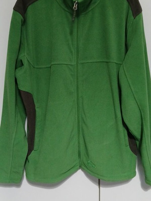 McKinley fleece jacket men's used, green, size XL