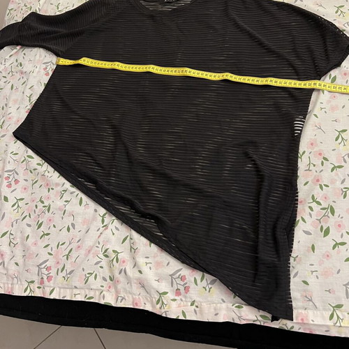 Perfect top semi-transparent one size