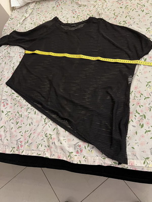 Perfect top semi-transparent one size