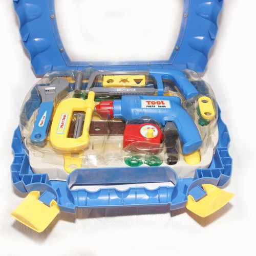 Toy tool set case used