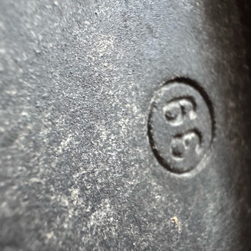 Esthissis black leather ankle boots used No 39