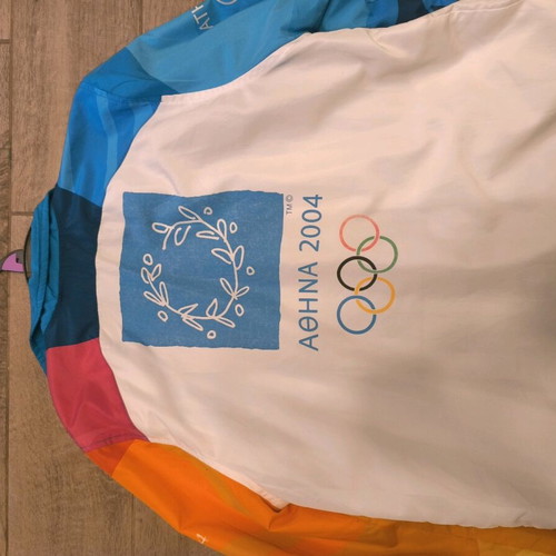 Collectible Athens 2004 Olympic Games Adidas jacket like new size Medium