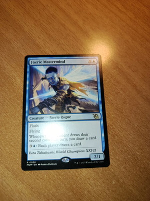 Faerie Mastermind Magic The Gathering card like new