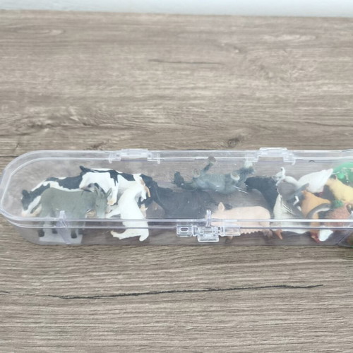 Collecta animal figures used, small size, pack of 11 or 13