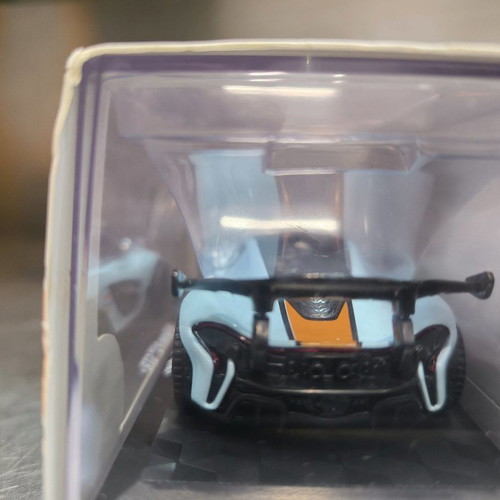 MCLAREN P1GTR Gulf toy car scale 1:40 new