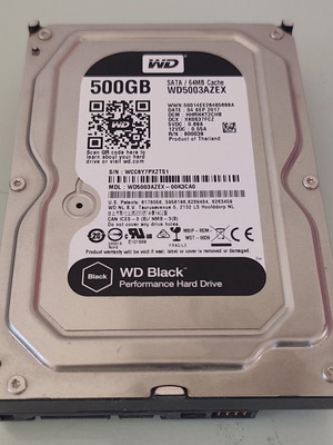 Western Digital WD Black 3.5" SATA HDD 500GB