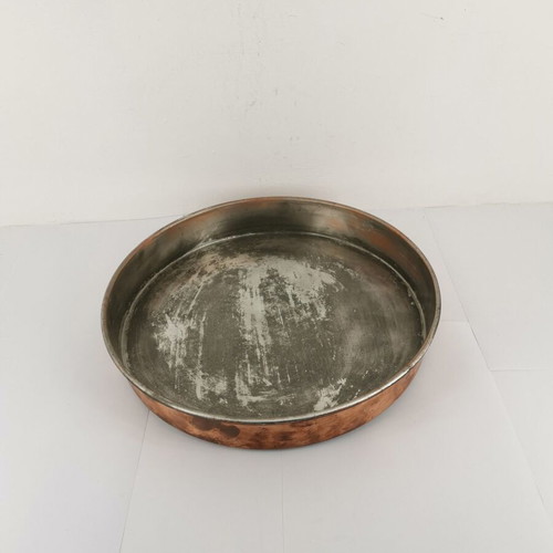 Small copper baking tray used, 1920 era
