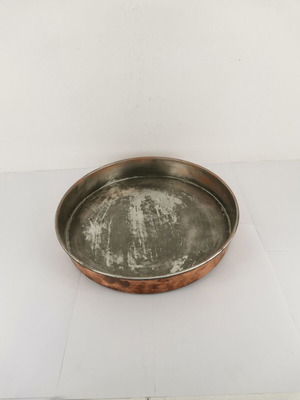 Small copper baking tray used, 1920 era