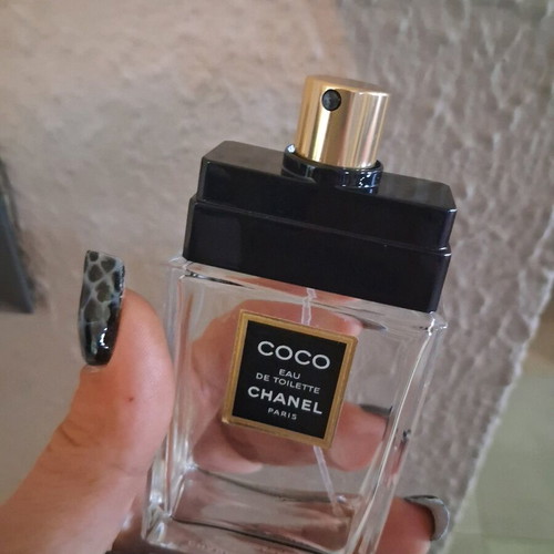 Chanel Coco authentic empty perfume bottle 50 ml used