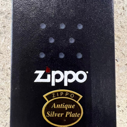 Zippo Armor Antique silver plate new model 2019