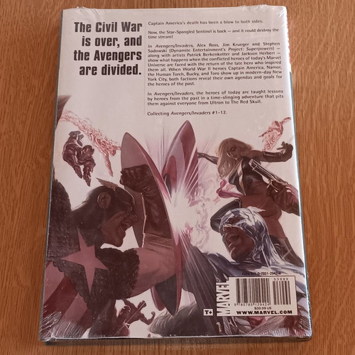 Avengers Invaders Hardcover 2009 Marvel Dynamite Comics new
