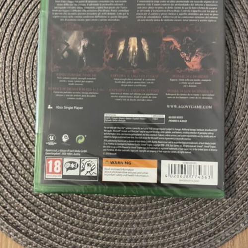 Agony Xbox One new, sealed