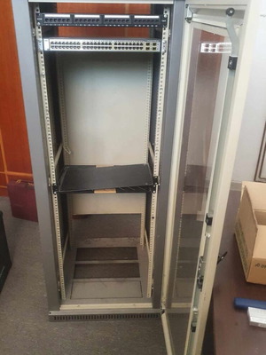 Professional floor-standing rack 47U used