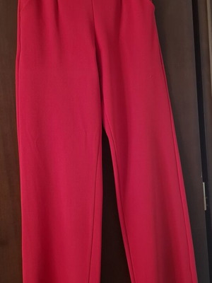 Joy Blue pants like new, red with gold details, sizes S/M