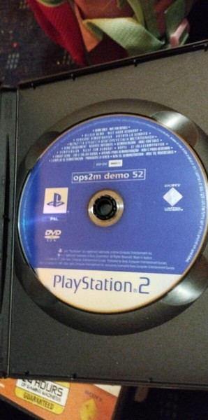 ORIGINAL PLAYSTATION 2 ops2m demo 52 PS2 GAME