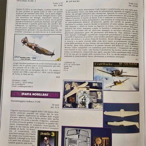 Model Time No 85 magazine like new, Italian modeling