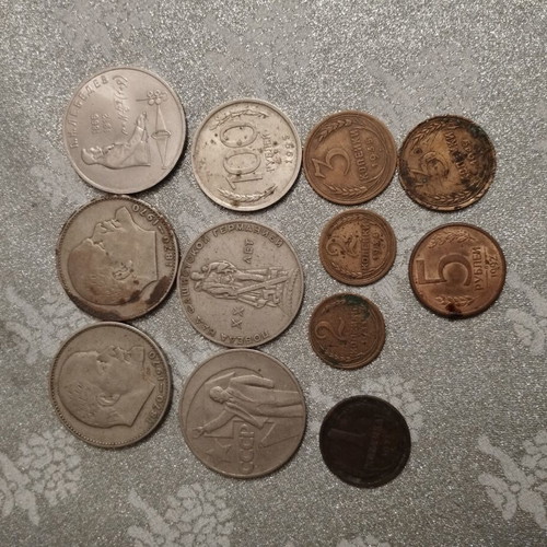 Russian coins used