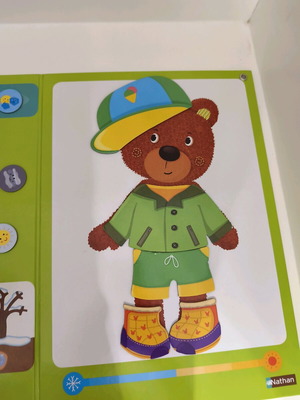 Multifunctional Interactive Magnetic Skill Development Board like new