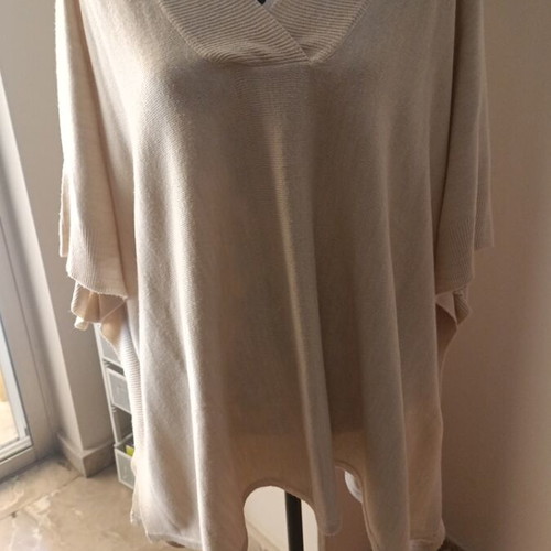 Poncho H&M beige one size like new