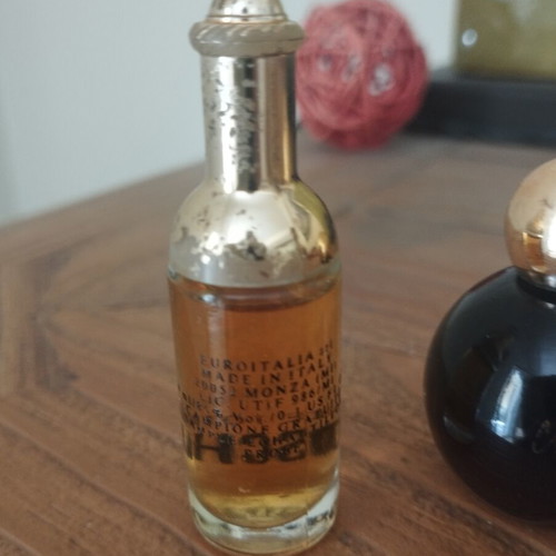 Moschino vintage mini perfumes used, 4ml and 5ml