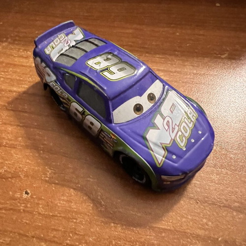 Disney Pixar Cars #68 Parker Brakeston N20 Cola 1:55 Die Cast Vehicle Mattel like new