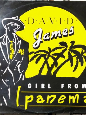 David James Girl From Ipanema vinyl like new, 12", 45 RPM, maxi-single