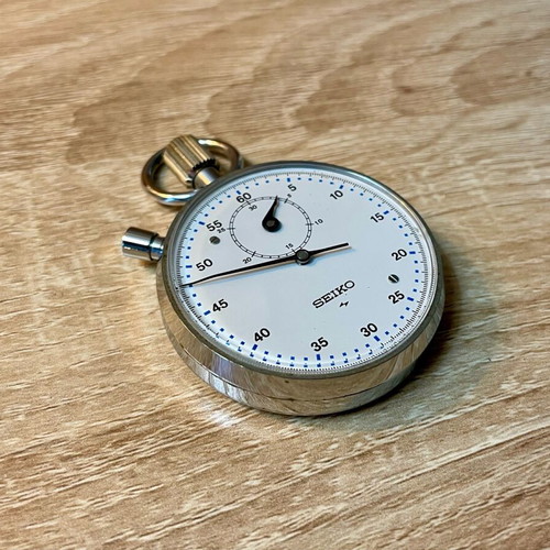 Seiko Wound Vintage Stopwatch Like New