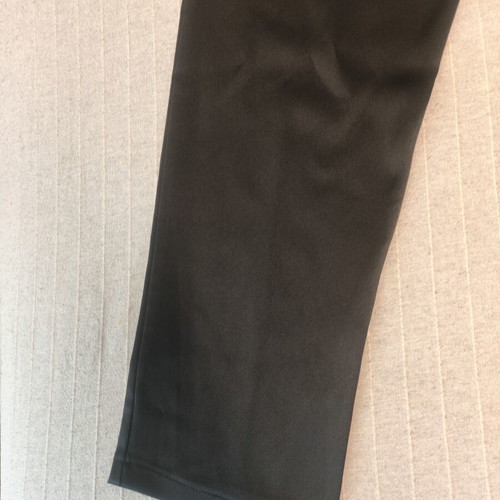 Satin suit new, black, slim fit jacket and pants